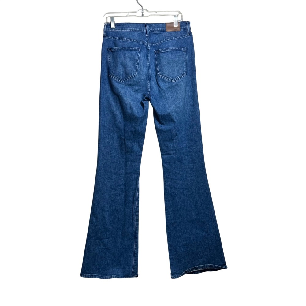 Madewell Flea Market Flare Jeans High Rise Medium Wash Blue Size 28